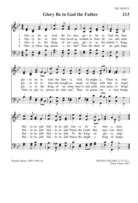 Trinity Psalter Hymnal page 461
