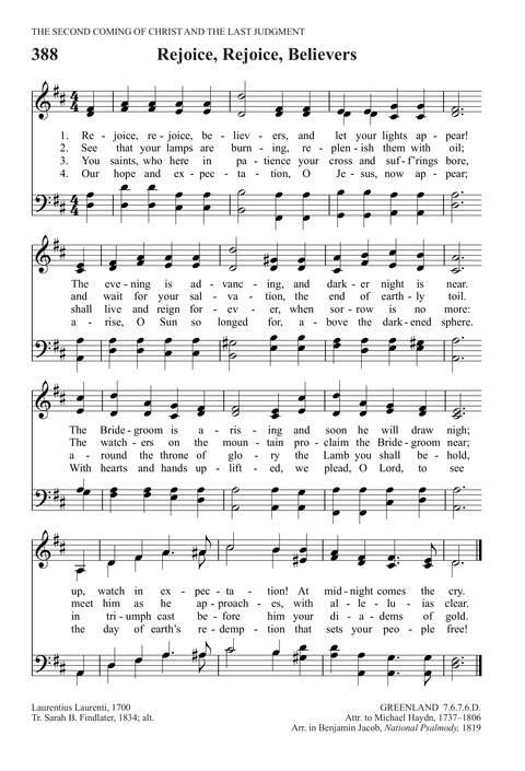 Trinity Psalter Hymnal page 652