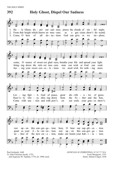 Trinity Psalter Hymnal page 656