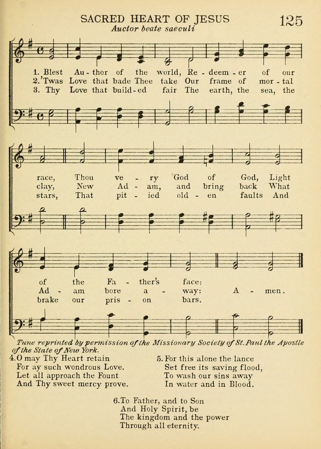 A Treasury of Catholic Song: comprising some two hundred hymns from Catholic soruces old and new page 159