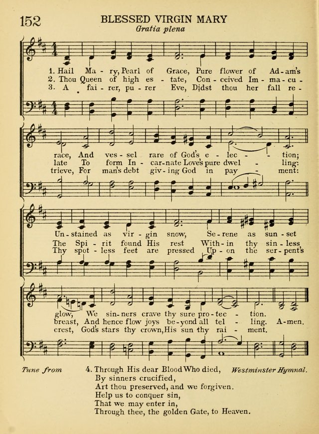 A Treasury of Catholic Song: comprising some two hundred hymns from Catholic soruces old and new page 188