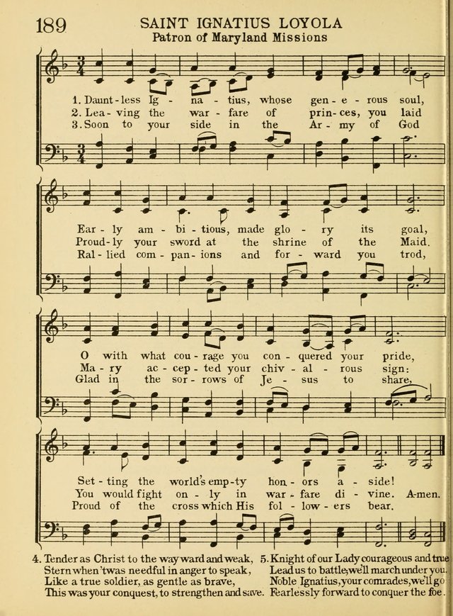 A Treasury of Catholic Song: comprising some two hundred hymns from Catholic soruces old and new page 234