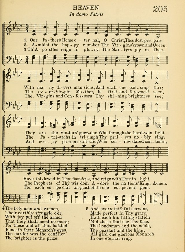 A Treasury of Catholic Song: comprising some two hundred hymns from Catholic soruces old and new page 253
