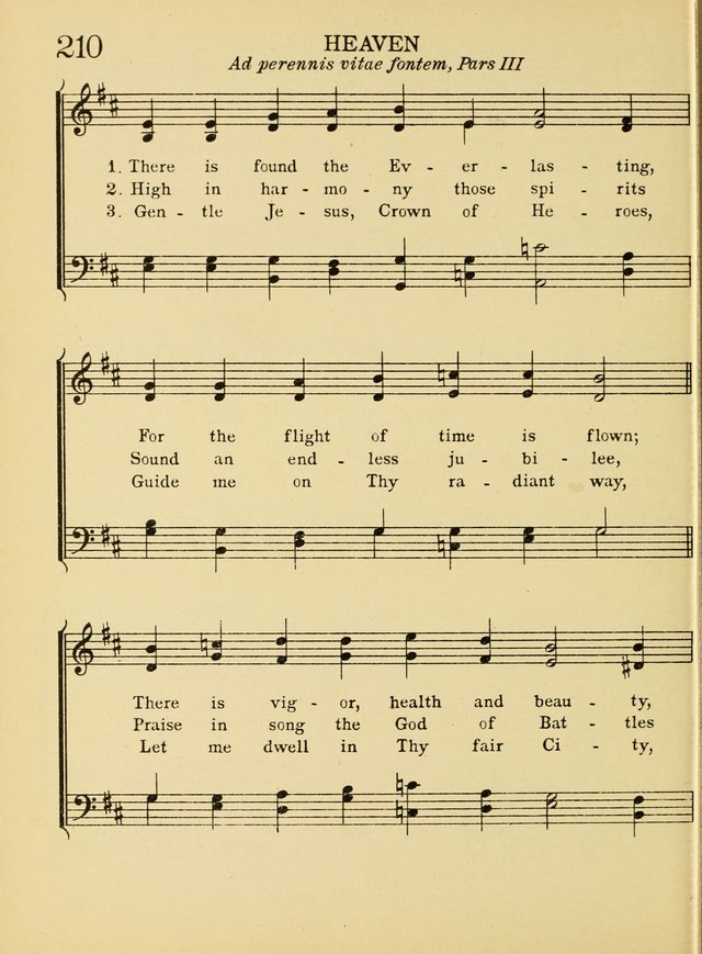A Treasury of Catholic Song: comprising some two hundred hymns from Catholic soruces old and new page 260