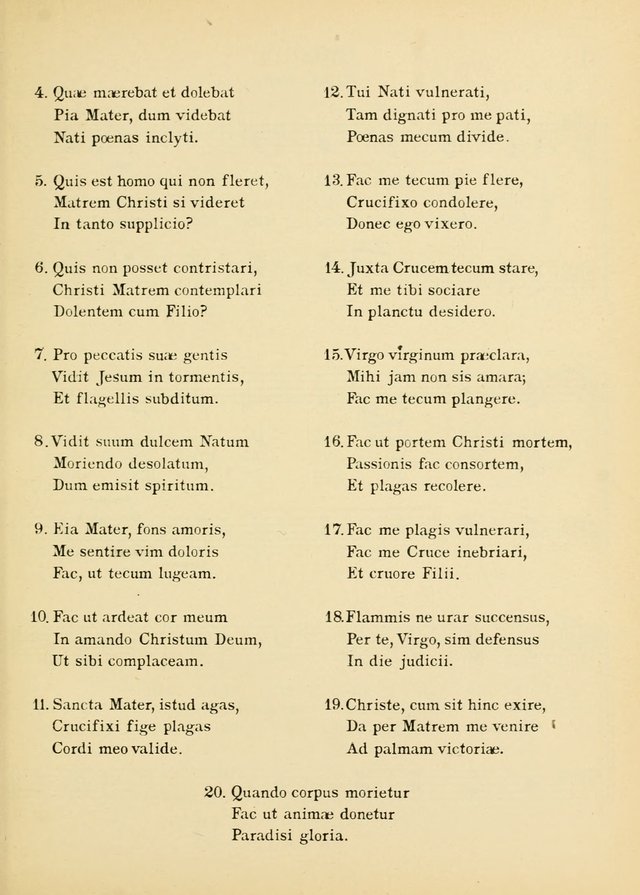 A Treasury of Catholic Song: comprising some two hundred hymns from Catholic soruces old and new page 59