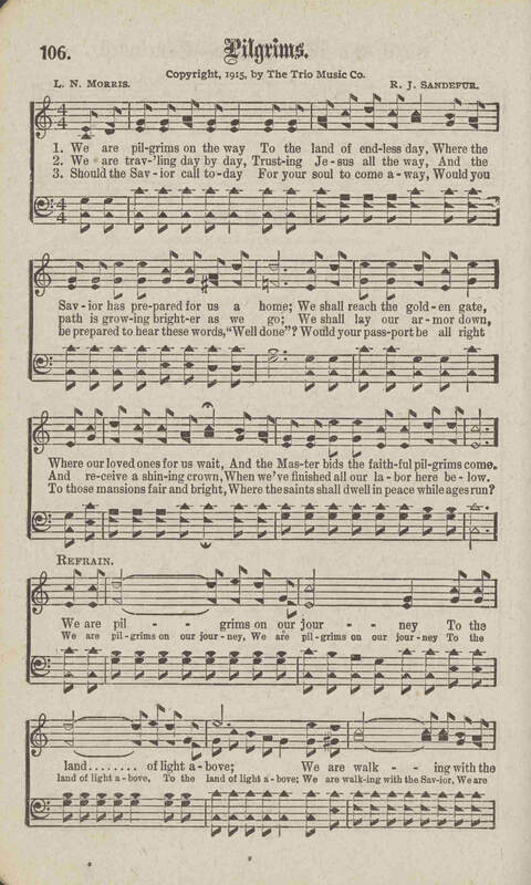 Tidings of Glory: a book of gospel songs for Christian work and worship page 113