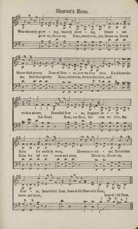Tidings of Glory: a book of gospel songs for Christian work and worship page 118