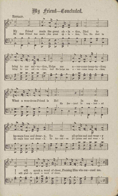 Tidings of Glory: a book of gospel songs for Christian work and worship page 130