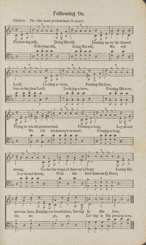 Tidings of Glory: a book of gospel songs for Christian work and worship page 132