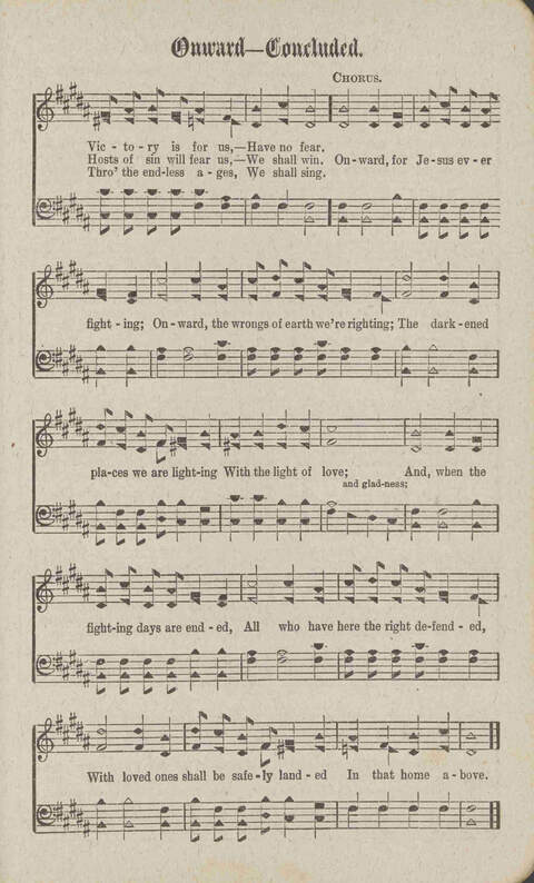 Tidings of Glory: a book of gospel songs for Christian work and worship page 136