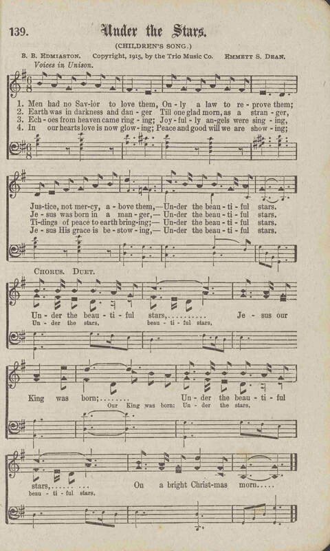 Tidings of Glory: a book of gospel songs for Christian work and worship page 162