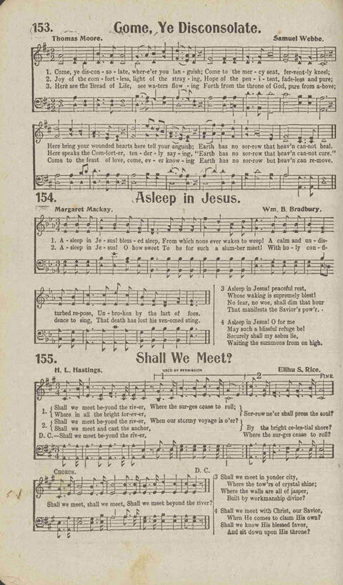 Tidings of Glory: a book of gospel songs for Christian work and worship page 171