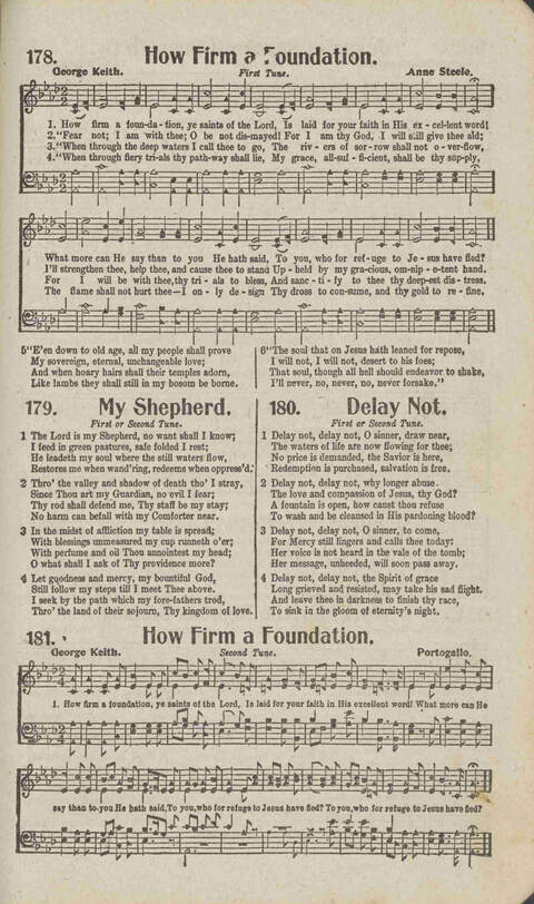 Tidings of Glory: a book of gospel songs for Christian work and worship page 180