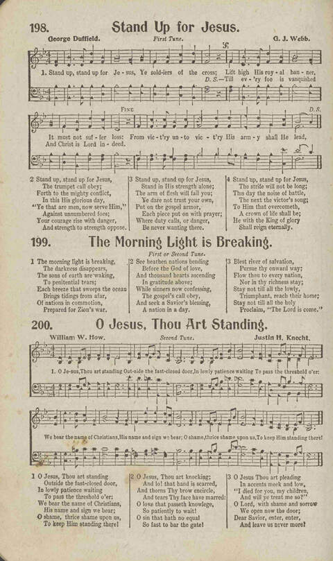 Tidings of Glory: a book of gospel songs for Christian work and worship page 187