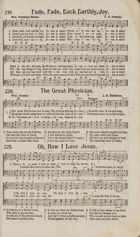 Tidings of Glory: a book of gospel songs for Christian work and worship page 194