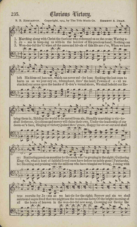 Tidings of Glory: a book of gospel songs for Christian work and worship page 215