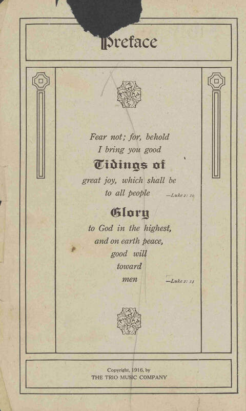 Tidings of Glory: a book of gospel songs for Christian work and worship page 3