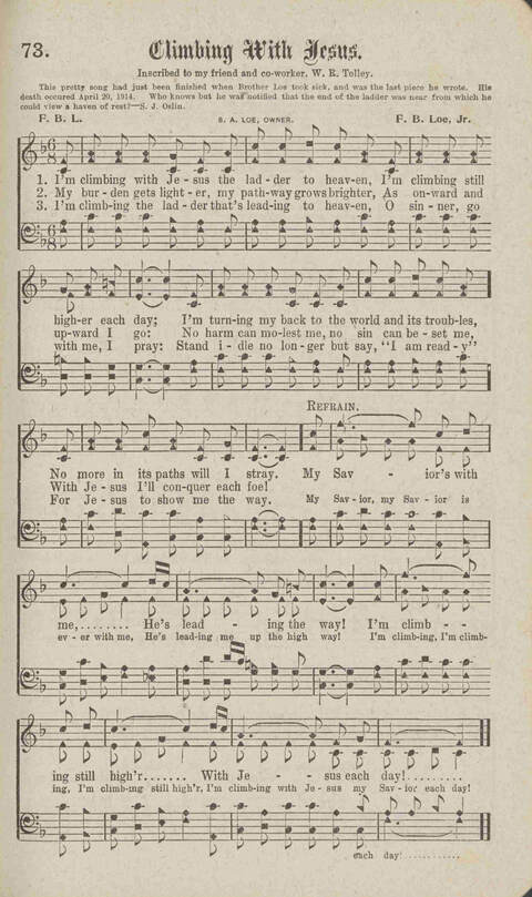 Tidings of Glory: a book of gospel songs for Christian work and worship page 80