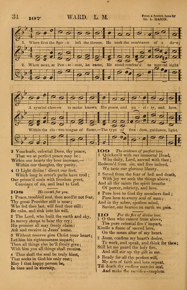 The Tribute of Praise: a collection of hymns and tunes for public and social worship, and for use in the family circle page 34