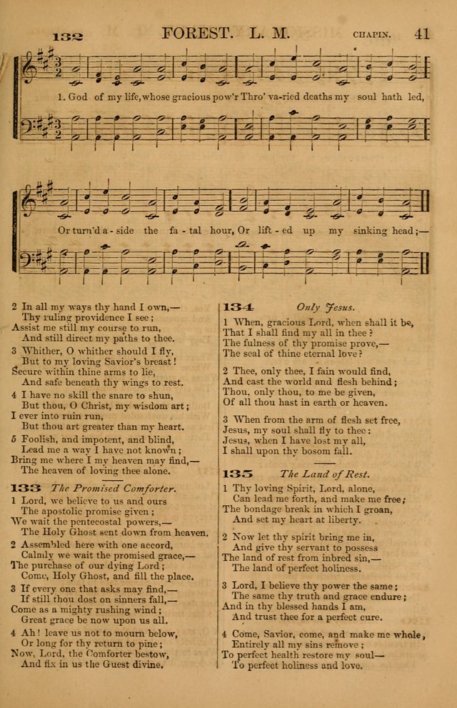 The Tribute of Praise: a collection of hymns and tunes for public and social worship, and for use in the family circle page 41