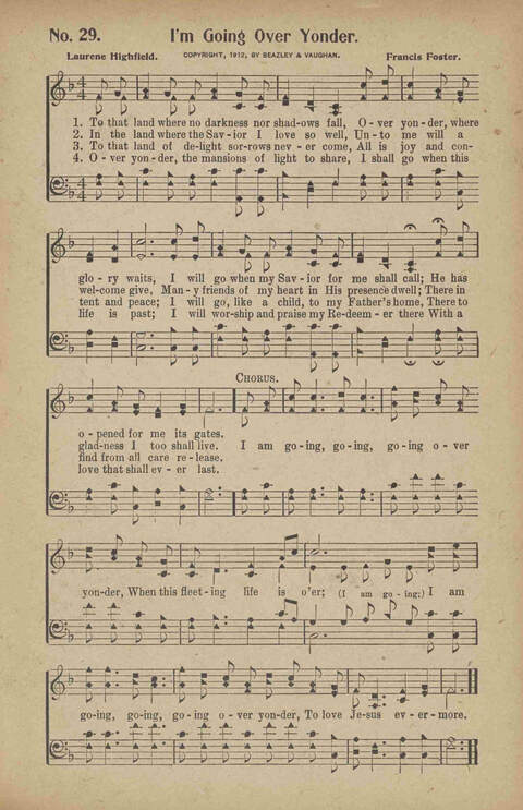 Tribute of Praise: for Sunday school, church, singing classes, and conventions page 29