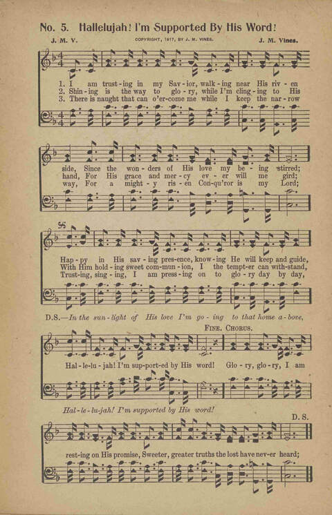 Tribute of Praise: for Sunday school, church, singing classes, and conventions page 5