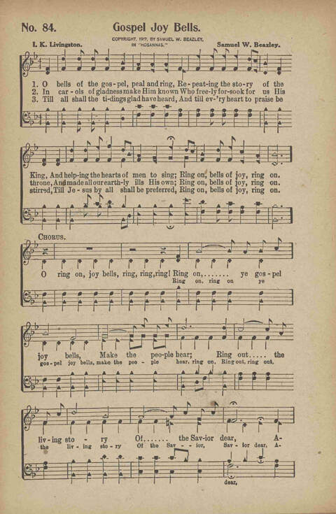 Tribute of Praise: for Sunday school, church, singing classes, and conventions page 84