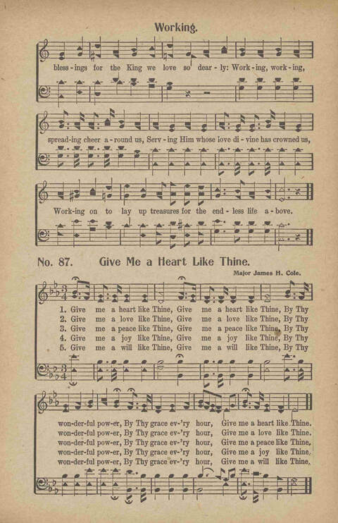 Tribute of Praise: for Sunday school, church, singing classes, and conventions page 87