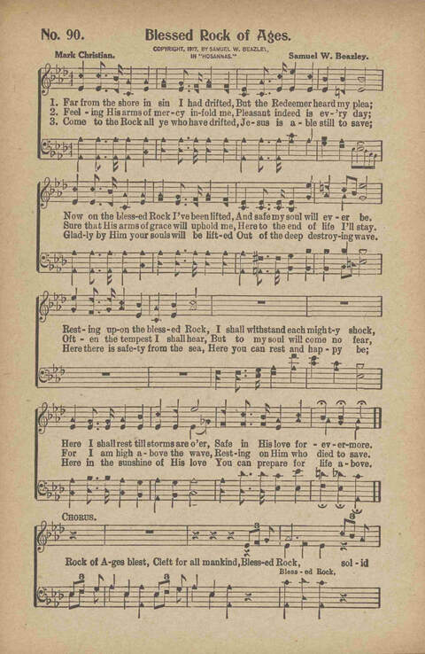 Tribute of Praise: for Sunday school, church, singing classes, and conventions page 90