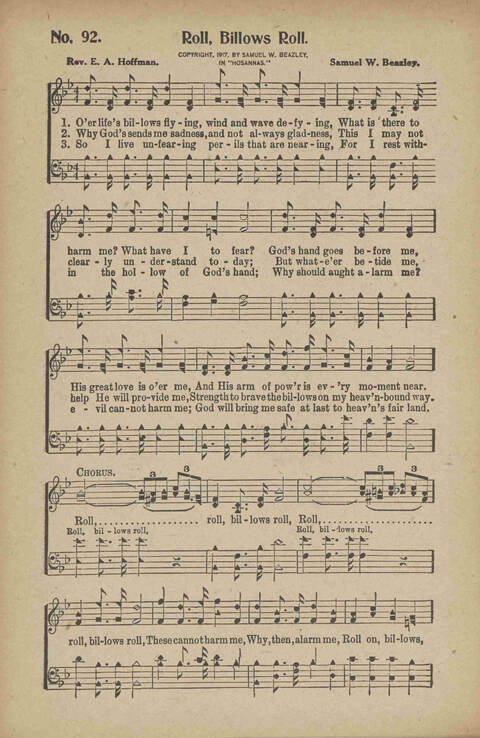 Tribute of Praise: for Sunday school, church, singing classes, and conventions page 92