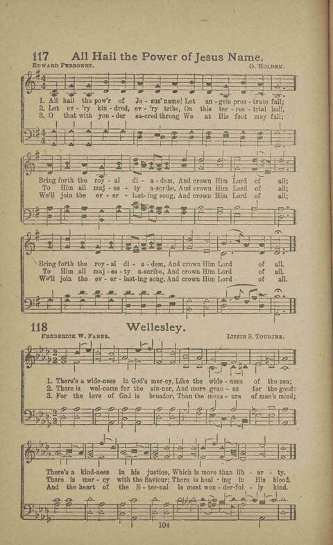 Tidings of Peace: for the use of sabbath schools, churches, revivals and gospel meetings generally page 100