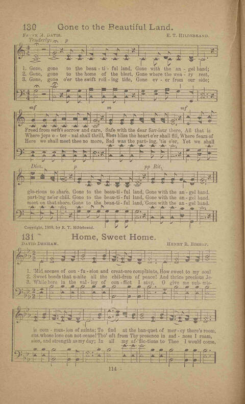 Tidings of Peace: for the use of sabbath schools, churches, revivals and gospel meetings generally page 110