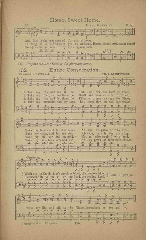 Tidings of Peace: for the use of sabbath schools, churches, revivals and gospel meetings generally page 111
