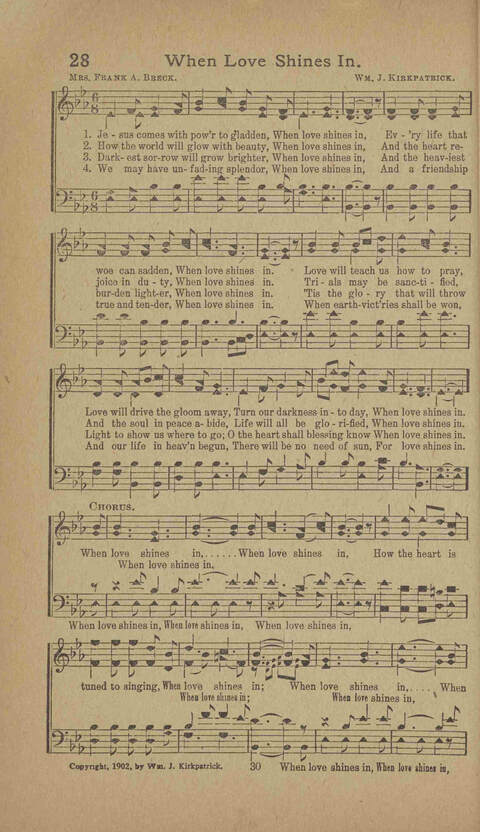 Tidings of Peace: for the use of sabbath schools, churches, revivals and gospel meetings generally page 28
