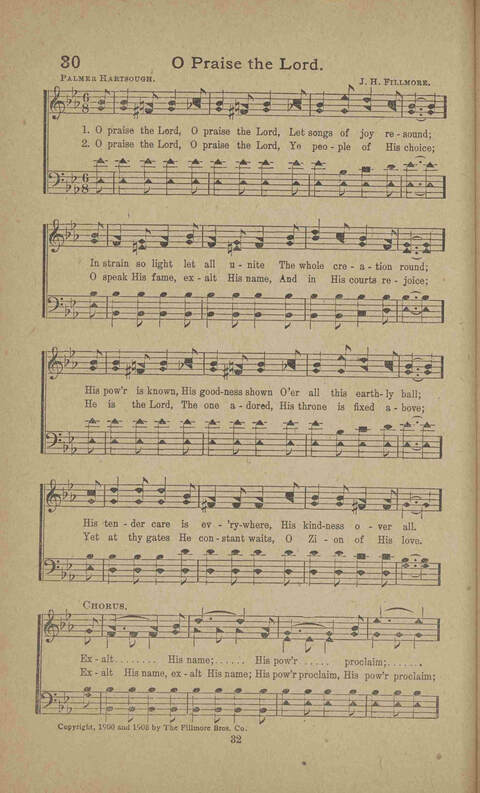 Tidings of Peace: for the use of sabbath schools, churches, revivals and gospel meetings generally page 30