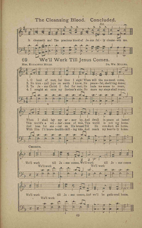 Tidings of Peace: for the use of sabbath schools, churches, revivals and gospel meetings generally page 65