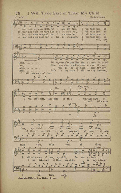 Tidings of Peace: for the use of sabbath schools, churches, revivals and gospel meetings generally page 73