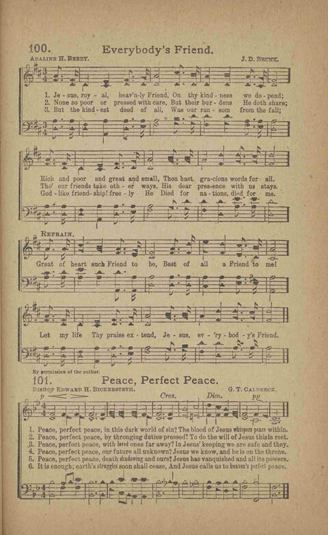 Tidings of Peace: for the use of sabbath schools, churches, revivals and gospel meetings generally page 87