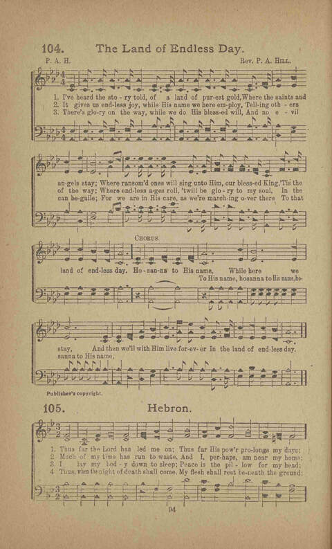 Tidings of Peace: for the use of sabbath schools, churches, revivals and gospel meetings generally page 90