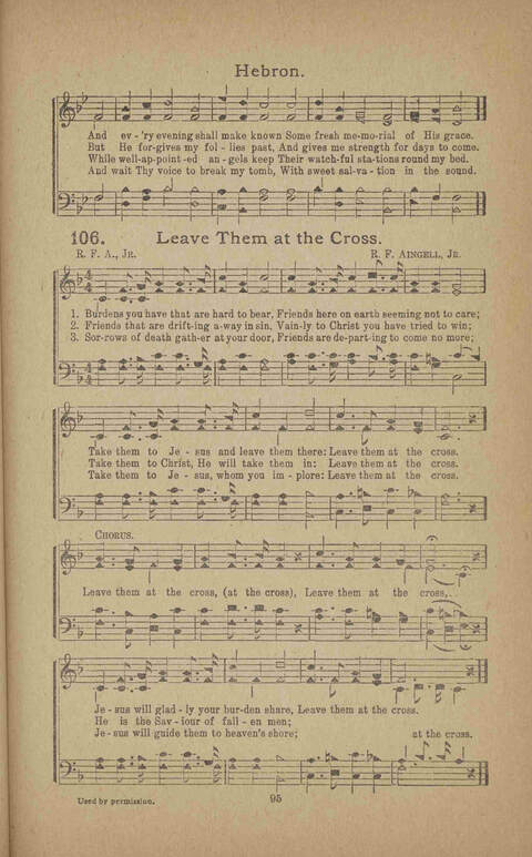 Tidings of Peace: for the use of sabbath schools, churches, revivals and gospel meetings generally page 91
