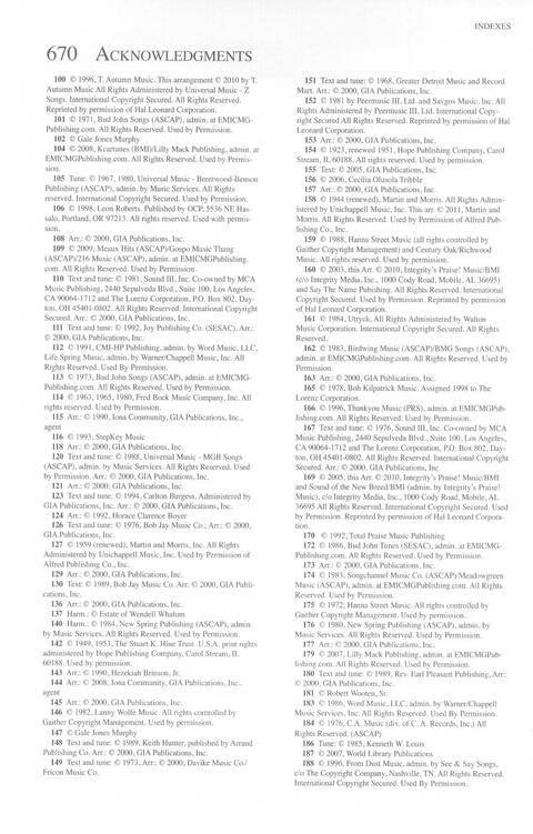 Total Praise: songs and other worship resources for every generation page 1068