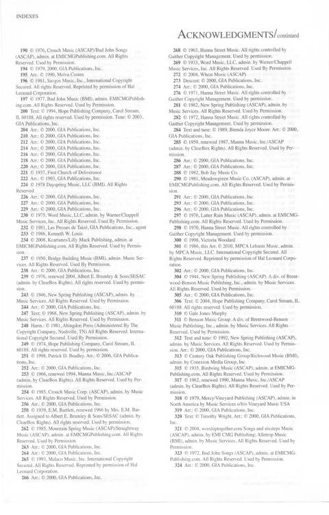 Total Praise: songs and other worship resources for every generation page 1069