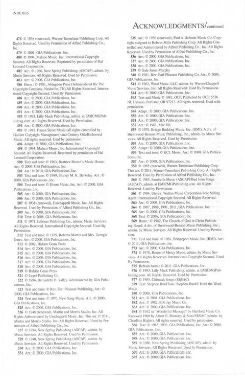 Total Praise: songs and other worship resources for every generation page 1071