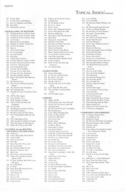 Total Praise: songs and other worship resources for every generation page 1085