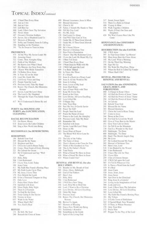 Total Praise: songs and other worship resources for every generation page 1095