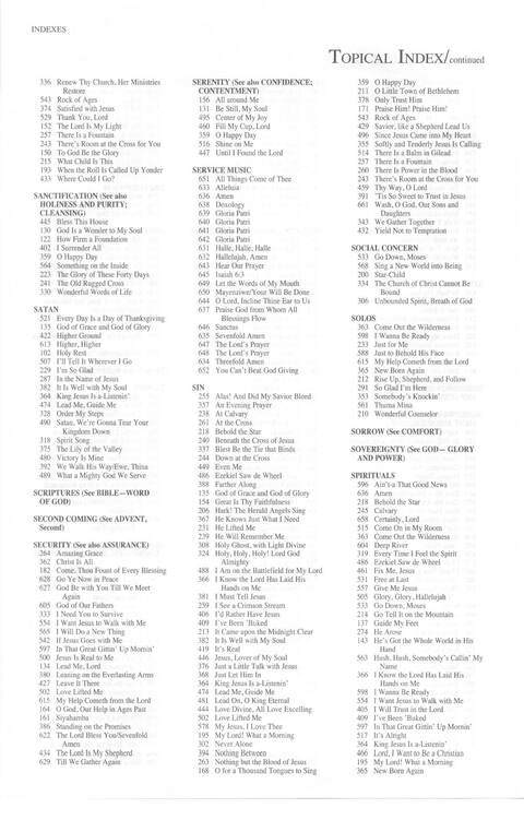 Total Praise: songs and other worship resources for every generation page 1096