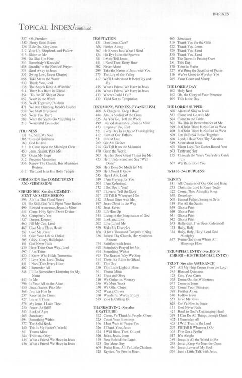 Total Praise: songs and other worship resources for every generation page 1097