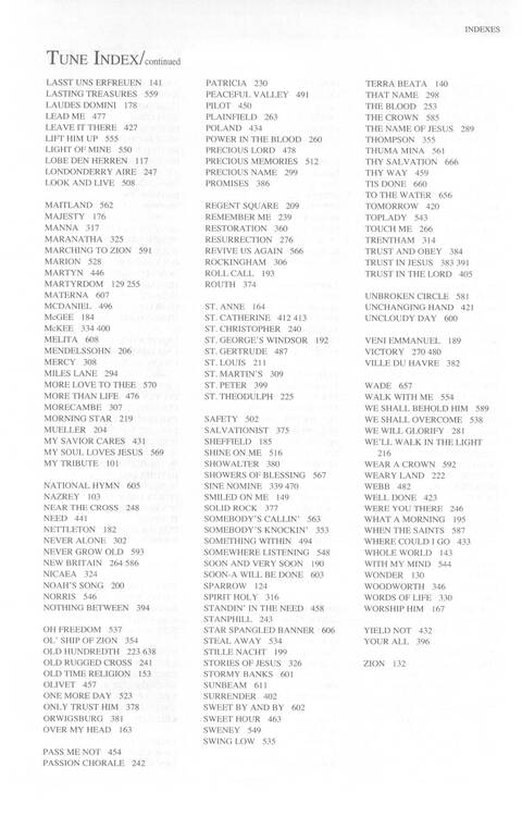 Total Praise: songs and other worship resources for every generation page 1111