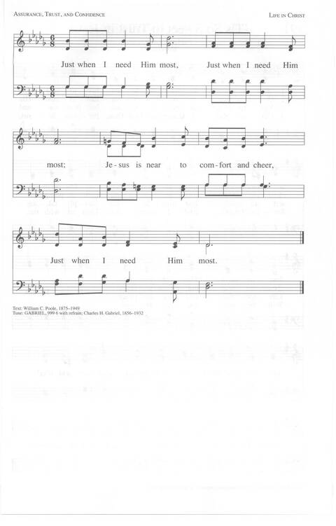 Total Praise: songs and other worship resources for every generation page 612