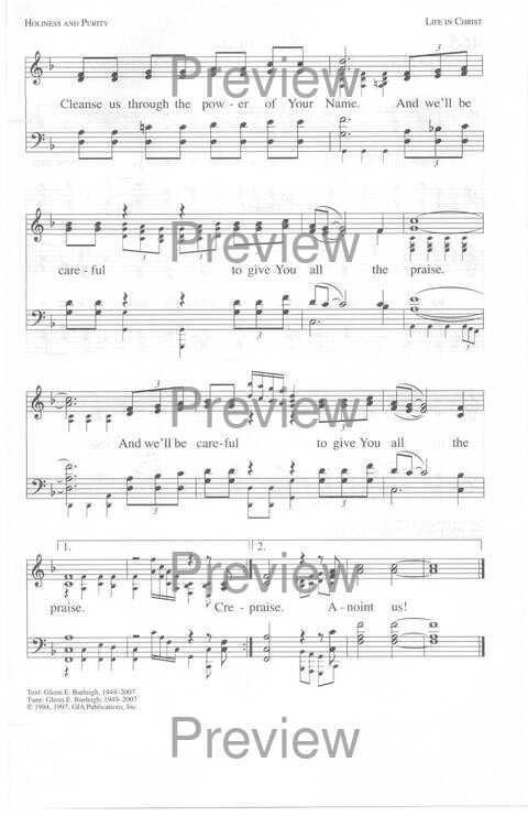 Total Praise: songs and other worship resources for every generation page 744